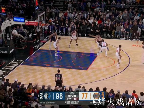 弗拉格18分唐斯22+18 尼克斯不敌独行侠遭遇4连败